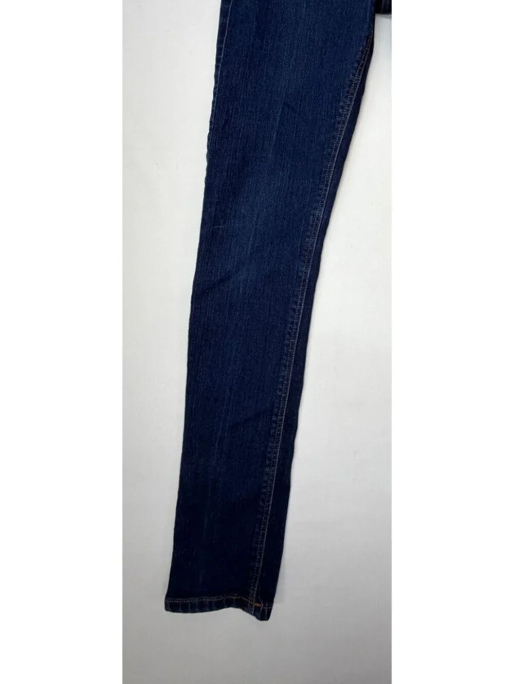 Asos Design Men's Skinny Jeans Dark Wash Slim Fit Low-Rise Stretch Size 28 Blue